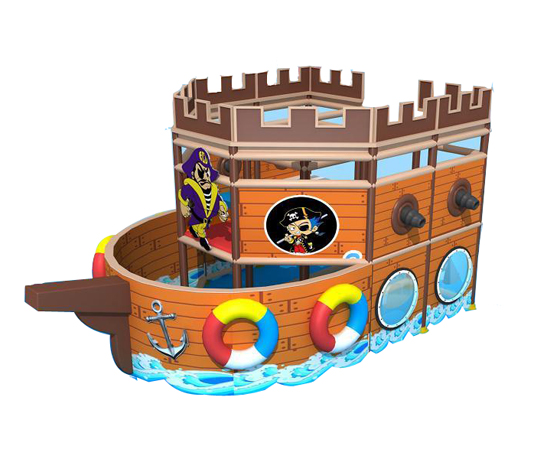 ABL010 A pirate boat