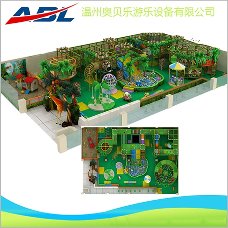 ABL-F160305indoor children paradise naughty castle series