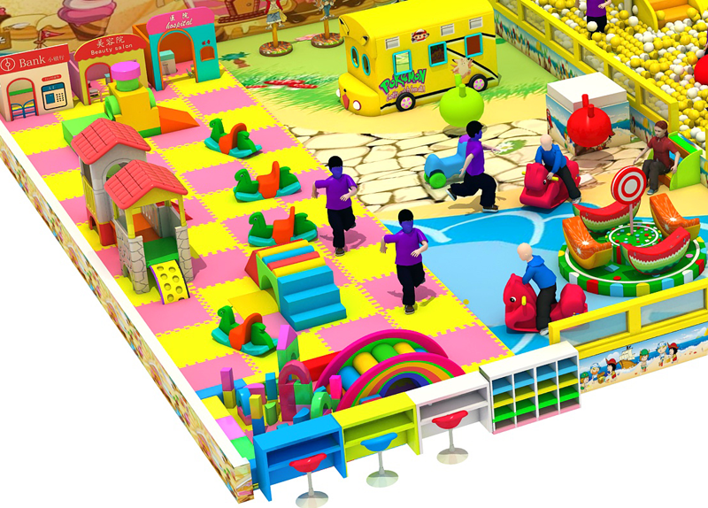 淘气堡,百万球池主题淘气堡儿童乐园