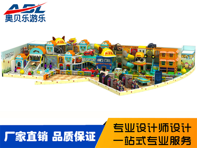 淘气堡,汽车总动员主题淘气堡儿童乐园