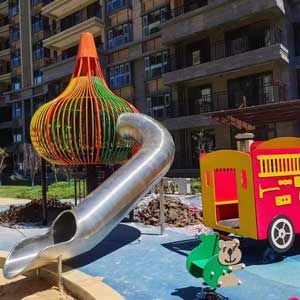 小区不锈钢滑梯定制-儿童滑梯是孩子们的欢乐天地 小区不锈钢滑梯定制-儿童滑梯是孩子们的欢乐天地